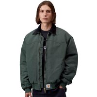 Carhartt WIP Mens OG Santa Fe Jacket - Raven/Black (Stone Canvas) - XS