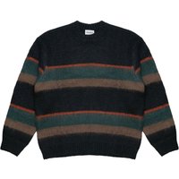 Carhartt WIP Mens Merton Sweater - Sundling Stripes/Dark Scarab - M