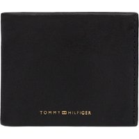 Tommy Hilfiger Mens Leather Bifold Credit Card Wallet - Black - One