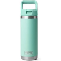 Yeti Rambler 18 OZ (532 ML) Bottle With Straw Cap - Seafoam - One