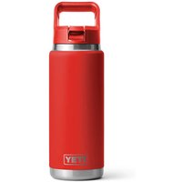 Yeti Rambler 26 OZ (769 ML) Bottle With Straw Cap - Rescue Red - One