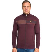 Tommy Bowe XV Kings Clothing Mens Hopefield Track Jacket - Merlot Split - 2XL