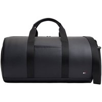 Tommy Hilfiger Enamel Flag Perforated Duffel Bag - Black - One