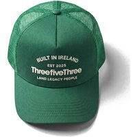 ThreefiveThree Crest Trucker Cap - Emerald Green - One