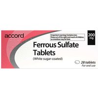 Ferrous Sulfate 200mg Tablets 28 Ferrous Sulfate 200mg Tablets 28