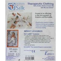 Derma Silk Infant Leggings 3/4 Years 1 Pair Derma Silk Infant Leggings 3/4 Years 1 Pair