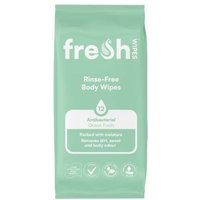 Fresh Rinse-Free Body Wipes Ocean Fresh 12 Fresh Rinse-Free Body Wipes Ocean Fresh 12