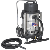 Express Tools Vacuum Cleaner Sealey PC477 77ltr Wet Dry