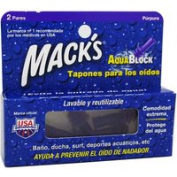 Macks Tapones Aquablock 2 pares
