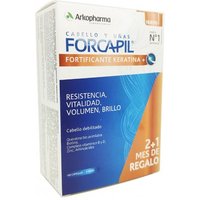 Forcapil Fortificante Queratina 180 Capsulas Promocion