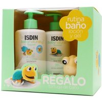Isdin Baby Naturals Rutina Baño Loción 400ml + Gel Baño 400ml + Tortuga