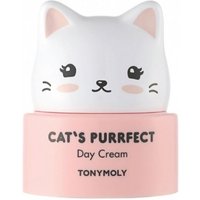 Tonymoly Cat´s Purrfect Day cream crema de día 50 gr con Leche y Seda