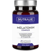 Nutralie Melatonin Complex Melatonina Pura Retard 1,8mg 60 Cápsulas