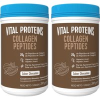 Vital Proteins Chocolate 297 Gramos + 297 Gramos Duplo Promocion