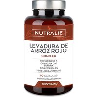Nutralie Levadura de Arroz Rojo con Monacolina K 2.54 mg + Coenzima Q10 90 Cápsulas
