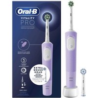 Oral B Cepillo Eléctrico Vitality Pro Morado con 2 Cabezales