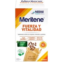 Meritene Fuerza y Vitalidad Cafe descafeinado 15 sobres | Natural Doctor