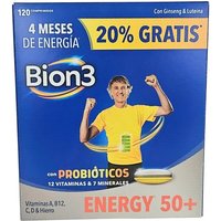Bion3 Energy 50+ 120 Comprimidos Pack Promocional