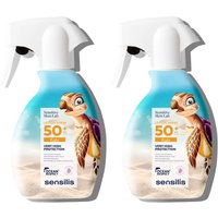 Sensilis Protector Solar Lotion Spray Kids Spf50 200ml + 200ml Pack Promoción