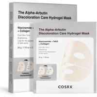 Cosrx Arbutin Discoloration Hydrogel Mask 3 Mascarillas Alfa Arbutina Niacinamida