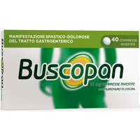 Buscopan Contro Mal Di Pancia Dolori E Crampi Addominali 40 Compresse Rivestite