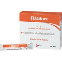 Fluifort 2,7 g granulato per soluzione orale carbocisteina sale di lisina monoidrato