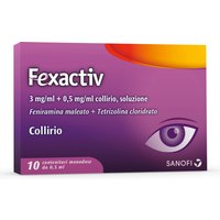 Fexactiv Collirio Soluzione 10 Contenitori Monodose