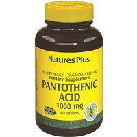 Natures Plus Acido Pantotenico 60 Tavolette