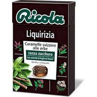 Ricola Liquirizia Senza Zuccheri 50g