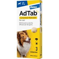 Adtab Per Cani Da 22 A 45Kg 3 Compresse Masticabili 900 Mg