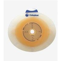 Placca per ileostomia e colostomia sistema a 2 pezzi sensura click foro 25mm flangia 40mm 5 pezzi