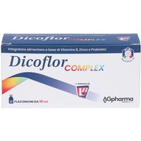 Dicoflor Complex Integratore Fermenti Lattici e Vitamine 12 Flaconcini 10 ml