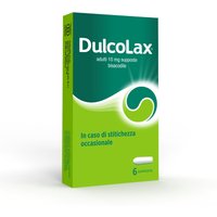 Dulcolax Lassativo Ad Azione Rapida Contro La Stitichezza Occasionale, 6 Supposte