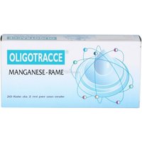 Oligotracce manganese rame 20 fiale 2 ml
