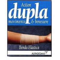 Benda elastica dupla leggera colore bianco misura 7, 5x5cm
