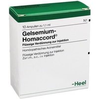 Gelsemium homac 10f 1,1ml heel
