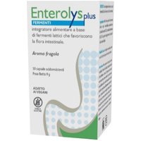 Enterolys plus 30 capsule acidoresistenti aroma fragola