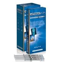 Siringa intra-articolare arthrum h 2% acido ialuronico 2 ml 3 pezzi