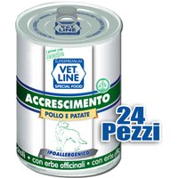 Vetline Cane Accrescimento Pollo&Patate 400 Gr
