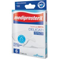 Cerotto per dita medipresteril delicato tnt 7,5x5cm 6 pezzi