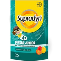 Supradyn Difese Junior Integratore per Bambini 25 Caramelle Gommose