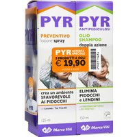 Pyr olio Shampoo +spy prev+pettine