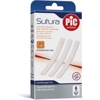 Pic Cerotti Sutura 6x75mm 6 Pezzi