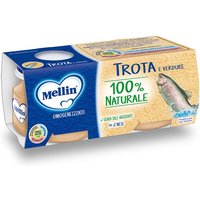 Mellin omogeneizzato trota/verdure4x80g