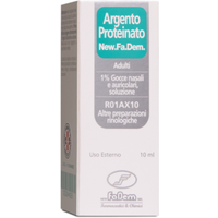 Argento Proteinato (New.Fa.Dem.) Ad Gocce Orali 10 Ml 1%
