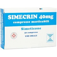 Simecrin 40mg 50 compresse masticabili