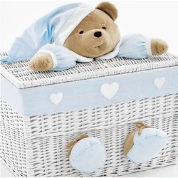 Premaman S.A. Nanan Baule Puccio Grande Azzurro 12032