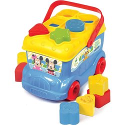 Disney Baby Clementoni - Baby Mickey Bus Inserimento Forme, Per Bambino 10+ Mesi, Gioco Prima Infanzia Per Sviluppare Manualità E Logica E Scoprire I Colori, 14935 Disney Baby Clementoni - Baby Mickey Bus Inserimento Forme, Per Bambino 10+ Mesi, Gioco Prima Infanzia Per Sviluppare Manualità E Logica E Scoprire I Colori, 14935