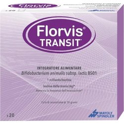 Florvis Transit 20 Bustine - Integratore Per Il Transito Intestinale