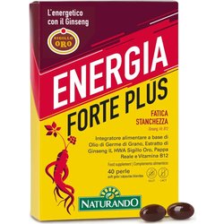 Energia Forte Plus 40 Perle - Integratore Per I Livelli D'energia